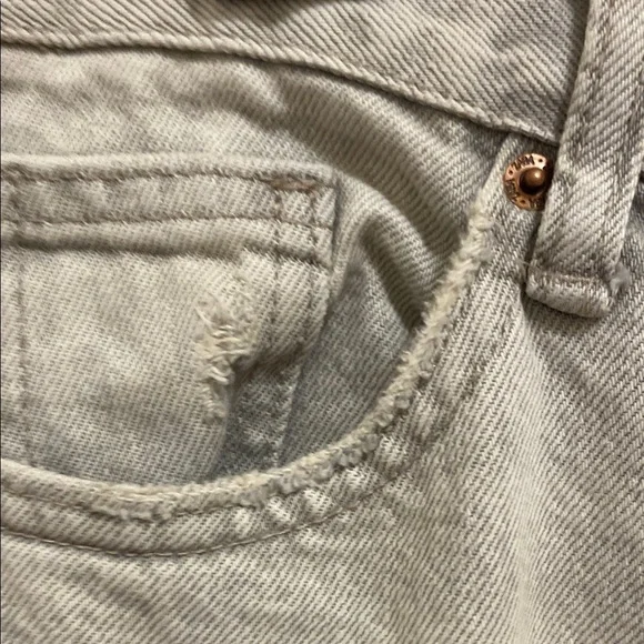 Zara Trendy Gray Cargo Pants size 4 - Picture 6 of 14